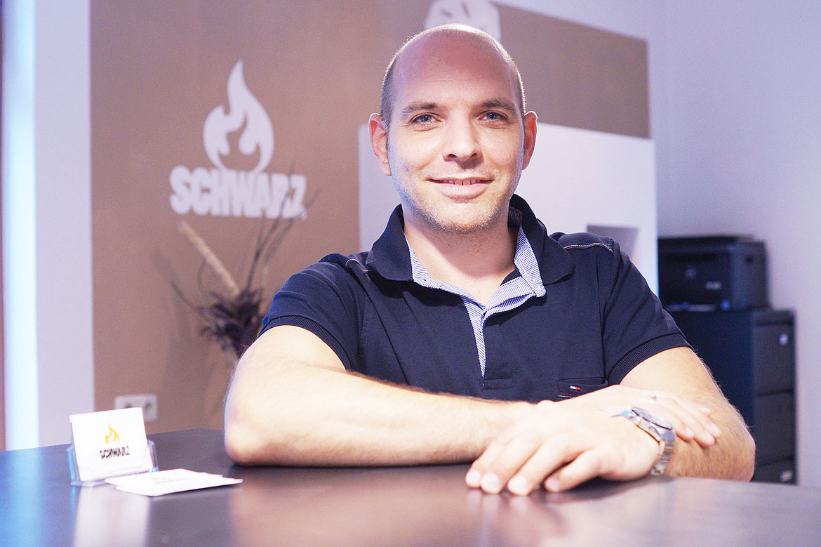 Alexander Schwarz, Inhaber und Ofenbaumeister